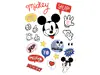 Set 21 stickere Mickey Mouse, Komar, It's a Mickey Thing