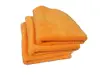 Set 3 lavete microfibră pentru praf, Folina LVT57 portocalii, 40x40 cm