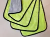 Set 4 lavete microfibră pentru praf, Folina, verde lime, 30x60 cm