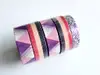 Set 5 role washi tape, bandă adezivă decorativa, Folina MIX2