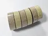 Set 6 role washi tape, bandă adezivă Glitter, sclipici auriu si bej, role de 1,5 cm x 5 metri
