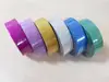Set 6 Washi Tape Glitter, Folina, bandă adezivă cu sclipici, diferite culori