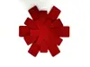 Protecții anti-zgârieturi pentru vase, suporturi din fetru pentru vase, protectoare din pâslă roșie pentru stivuirea vaselor, set din 6 bucăți
