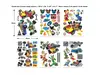 Set Stickere Mickey şi piloţii de curse, Walltastic, decorațiune multicoloră, stickere autoadezive