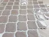 Faianţă autoadezivă 3D Smart Tiles Damasc Toulouse, Folina, gri, set faianță 10 bucăţi