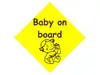 Sticker auto Baby on board Fetiţă