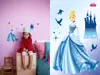 Sticker Cenuşăreasa Princess Dream, Komar, autoadeziv, planşă sticker de 50x70 cm