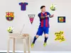 Sticker Messi, Imagicom, autoadeziv, 30 x 60 cm