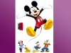 Sticker Mickey Mouse and Friends, Komar, pentru camera copiilor, multicolor- planşă de 50x70 cm