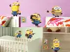 Sticker Minioni Stuart, Kevin și Bob, Imagicom, pentru copii, autoadeziv