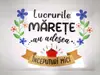 Sticker cu mesaj 'Lucrurile mărețe au adesea începuturi mici', decorațiune pentru școli și gradinițe sau camera copiilor, 80x120 cm, racletă de aplicare inclusă