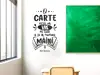 Sticker educativ citat Neil Gaiman despre carte, decorațiune pentru școli și grădinițe, 90x150 cm, racletă de aplicare inclusă