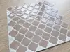 Faianţă autoadezivă 3D Smart Tiles Damasc Toulouse, Folina, gri, set faianță 10 bucăţi