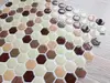 Faianţă autoadezivă 3D Smart Tiles Mabel, Folina, bej, set faianță 10 bucăţi