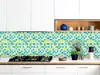 Sticker faianţă Fresco, Folina, decorațiune cu model mozaic, sticker set 30 bucăți
