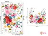 Sticker flori, Folina KSY43, decor multicolor, 90 cm