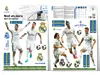 Sticker fotbalişti Real Madrid Top 5, Imagicom, autoadeziv