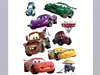 Sticker maşini Cars 2, AGDesign, pentru copii, autoadeziv, multicolor