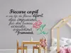 Sticker motivaţional Fiecare copil, Folina, text negru, planșă mare de 65x95 cm, racletă de aplicare inclusă