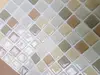 Faianţă autoadezivă 3D Smart Tiles, Folina, mozaic bej, set faianță 10 bucăţi