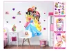 Mega Sticker Prinţesele Disney, Walltastic, multicolor, 120 cm înălţime