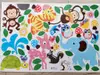Sticker cameră copii, Folina, Veselie în natură, multicolor