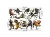 Set 11 stickere dinozauri, Folina KSY45, decoraţiune pentru cameră băiat