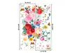 Sticker flori, Folina KSY43, decor multicolor, 90 cm