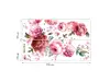 Stickere flori, Folina KSY10, decor floral roz