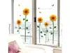 Set 5 stickere Floarea soarelui, decor galben