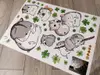 Stickere animale, Folina, hamsteri jucăuşi