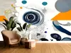 Fototapet Abstract Geometric Art, decor cameră tineret, birou, 312x219 cm