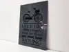Tablou mesaj motivaţional Keep Moving, Folina, decorațiune cu text, dimensiune tablou 35x25 cm