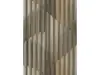 Tapet cu dungi, Erismann Elysium 1047115, nuanțe de gri și maro cu aspect sidefat, vlies, rolă de 0.53x10 metri
