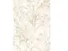 Tapet alb cu frunze bej, Grandeco A51402
