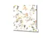 Tapet alb cu model floral verde pastel, Marburg Kyoto 47455, vlies, rolă de 5 mp