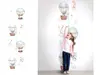 Tapet cameră copii, cu baloane şi gradaţie pentru măsurarea înălţimii, Marburg Little Adventures, rolă de 53x270 cm