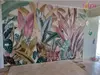 Fototapet floral multicolor, Komar Mathilda, pe suport vlies, dimensiuni de 350x250 cm