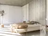 Tapet imitaţie zid piatră stilizată, Marburg Travertino 33351, vlies extralavabil