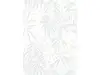 Tapet floral, Erismann, model frunze gri deschis, Timeless 1006731
