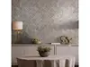 Tapet gri taupe, Marburg Ritus 35510, model geometric, aspect sidefat, vlies, rolă de 0.53x10 metri