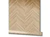 Tapet chevron bej texturat, Marburg Travertino 33376, vlies extralavabil