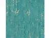Tapet imitaţie tencuială decorativă verde turcoaz, Aurum 57603