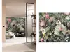 Fototapet floral, Komar Monsterawelt, decor cu plante exotice, 300x280 cm