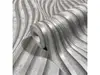Tapet gri cu model dungi şerpuite argintii, Marburg City Glow 34261