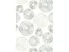 Tapet modern alb, Erismann, model rozete gri, Profi Selection 540610