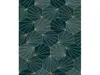 Tapet modern verde, Ugepa, cu model geometric auriu, Galactik L94901