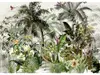 Fototapet peisaj junglă, Komar Birds in the jungle, vlies, 350x250 cm