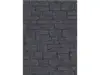 Tapet imitaţie zid piatră neagră cu sclipici argintiu, Erismann Imitations 1009115