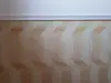 Autocolant perete Duo, Folina, imprimeu geometric, bej, 120 cm lăţime